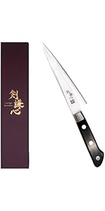 Amazon | 剣謙心 Tsurugi Kenshin 牛刀包丁 DP口金付牛刀 240mm 日本製 Amazon | 剣謙心 Tsurugi Kenshin 牛刀包丁 DP口金付牛刀 240mm 日本製